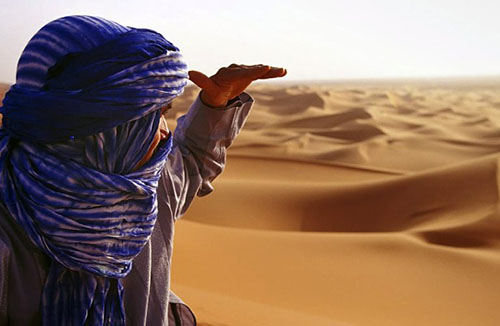 3-day Sahara Desert tour to Erg Chegaga from Marrakech - the berber turbain of the Moroccan desert